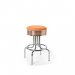 Diner barstol retro 66 cm utan rygg orange