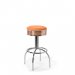 Diner barstol nostalgi utan rygg orange