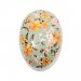 Påskeegg i gammeldags stil, 15 cm, blomster, grønn, 1 stk.