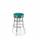 Diner barstol vintage utan rygg pertrol