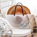Hinza Stor-veske, naturfarget – resirkulert plast