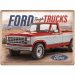 Ford Tough Trucks metallskilt 30 x 40 cm