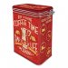 Kaffeboks «Rise and shine Coffeetime» med trykknapp
