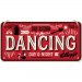 Plateskilt med «Dancing»-henger