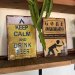 Metallskilt «Keep Calm...» 20 x 30 cm
