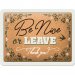 Metallskilt «Be Nice Or Leave» 15 x 20 cm