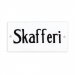 Skilt «SKAFFERI» 9 x 4,5 cm