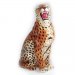 Italiensk porselensfigur av en leopard, 62 cm