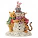 Disney-figur: Winnie the Pooh og vennene lager en snømann
