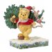 Disney-figur: Winnie the Pooh og Piglet med juletre
