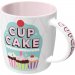 Retro-krus med cupcake-motiv