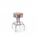 Diner barstol retro 66 cm utan rygg rosa
