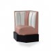 Diner-sofa – retro-sofa 60 cm hjørneelement
