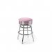 Diner barstol vintage 66 cm utan rygg rosalila