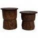 Sidebord i paterinat-tre Unic, stk.