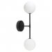 Sigma D vegglampe, svart opal, 49 cm – Pr Home