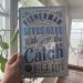 «Fisherman lives here»-skilt, 20 x 30 cm