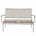 Visby 2-seters jernsofa, beige