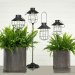 Solcellelampe 18,5 cm