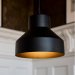 Solo taklampe, matt svart, 26 cm – Pr Home