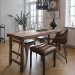 Spisestol «Living» med høy rygg, «Shiny Trademark Living»