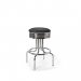 Diner barstol retro 66 cm utan rygg svart