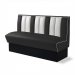 Diner-sittegruppe – retro-sofa 150 cm / stk.