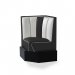 Diner-sofa – retro-sofa 60 cm hjørneelement