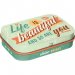 Pillerask «Life is beautiful» – med myntepastiller