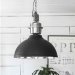 Manchester taklampe, svart/sølv, 52 cm – Pr Home