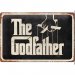 «The Godfather»-metallskilt 20 x 30 cm