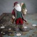 Juledekorasjon: Nisse med julesekk, 23,5 cm