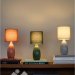 Uno bordlampe, grønn, 37 cm – Pr Home