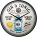 Veggklokke Gin & Tonic 31 cm