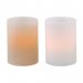 LED-stearinlys, hvitt