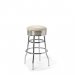 Diner barstol vintage utan rygg off white