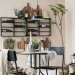 Vinstativ i industriell stil til 8 flasker