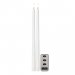 Høye, hvite LED-baklykter, 2-pakning med fjernkontroll