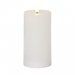 Led Blockljus flytende voks, hvit, 17,5 cm