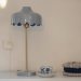 Wells bordlampe Blå/gull 50 cm - Pr Home