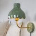 Wells vegglampe Mossa/gull 21 cm – Pr Home
