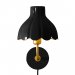 Wells vegglampe, svart/gull, 21 cm – Pr Home