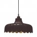 Wells taklampe, brun/gull, 43 cm – Pr Home