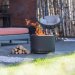 Volcano peis Extra Large Svart RedFire