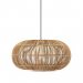 Zuri taklampe for utendørs bruk, håndflettet naturrotting, 51 cm – Pr Home