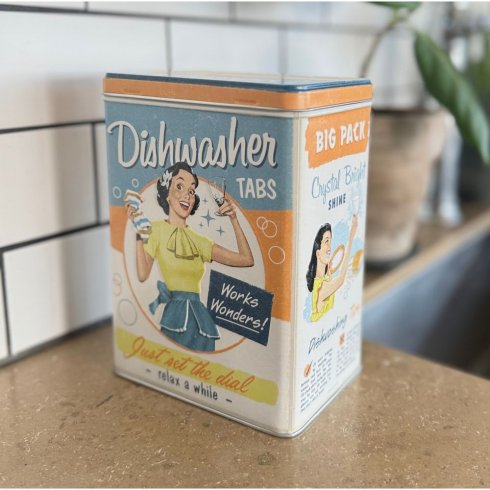 Oppvaskmiddelboks i retrostil, 3 liter