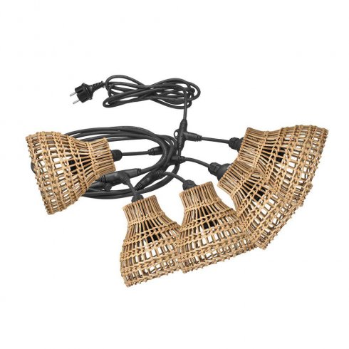 Flex out Outdoor lyskjede inkl. skjerm Sarah – Pr Home