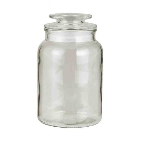 Glasskrukke med glasslokk, 1250 ml