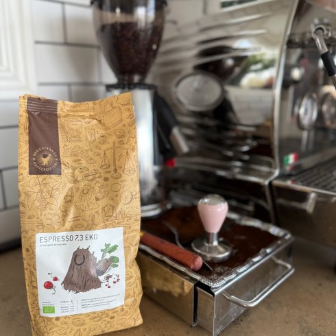 Bergstrands 70/30 øko 1 kg espressobønner