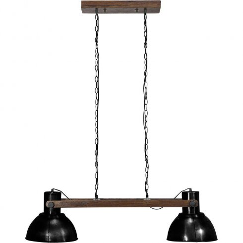 Taklampe Ashby med to armer, Pale Black – Pr Home